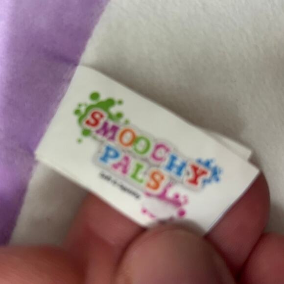 Linzy Narwhal Plush 15" Smoochy Pals Stuffed Animal Plush Cute Squishy Purple - Picture 4 of 6